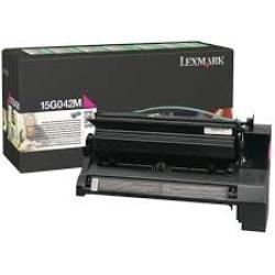Lexmark 15G042M Kırmızı Orjinal Toner - C752 / C76
