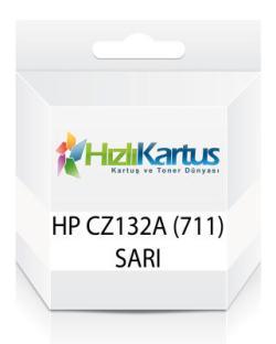 HP CZ132A (711) Sarı Muadil Kartuş - DesignJet T12