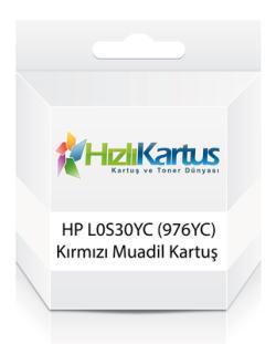 HP L0S30YC (976YC) Kırmızı Muadil Kartuş Extra Yük