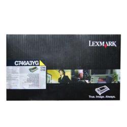Lexmark C746A3YG Gelber Originaltoner - C746 / C748