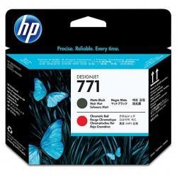 HP CE017A (771) Mat Siyah-Kromatik Kırmızı Kafa Ka