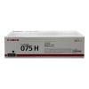 Canon CRG-075H BK (6369C001) Black Original Toner High Capacity - MF662Cdw / LBP646Cdw