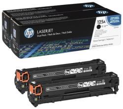 HP CB540AD (125A) Black 2-pack Original Toner - LaserJet CP1215