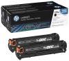 HP CB540AD (125A) Siyah 2li Paket Orjinal Toner -