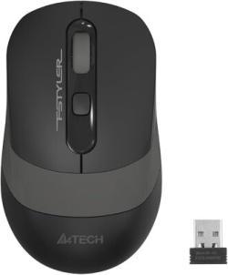 A4 Tech FG10S Graue, geräuscharme, optische, kabellose Maus.