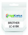 Brother LC61BK Siyah Muadil Kartuş - MFC-490 / DCP