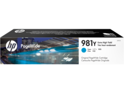 HP L0R13A (981Y) Original Blau Tintenpatrone - PageWid