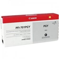 Canon PFI-701PGY (0910B001) Foto Gri Orjinal