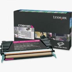 Lexmark C736H1MG Roter Orjinaltoner — C736ZCARTKEEP0002ZXQ