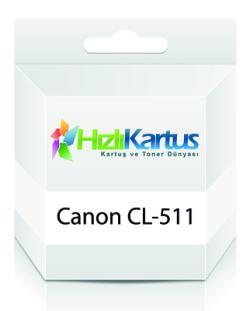 Canon CL-511 (2972B007) Renkli Muadil Kartuş