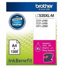 Brother LC535XLM Rot, Originalpatrone, hohe Reichweite.