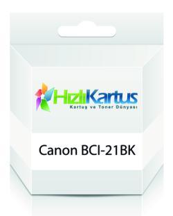 Canon BCI-21BK (0954A373) Siyah Muadil Kartuş