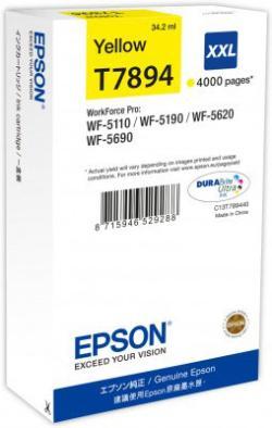 Epson C13T789440 (T7894) YellowART Kartusche — WF-