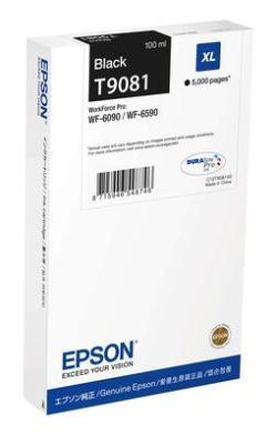Epson C13T908140 (T9081) XL Black Original Cartridge - WF-6090 / WF-6590 (T6540) (E)