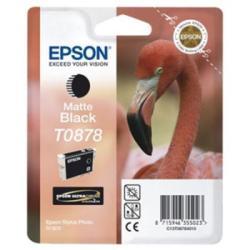 Epson C13T08784020 (T0878) Matte Black Original Ink - Photo R1900