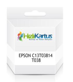 Epson C13T03814 (T038) Siyah Muadil Kartuş - C43Ux