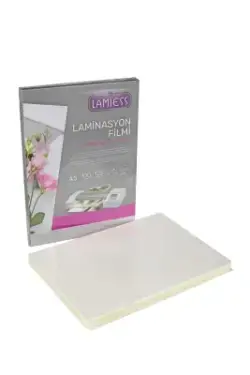 Lamiess A-4 216 x 303 mm 125 mic. Matte Polyester Lamination Film, 100 Pack