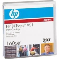 HP C8007A, DLT VS1, VS160, 80Gb/160Gb, 563m, 12.65mm Data Kartusche