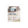 AIMO 3D21 Black on White Label Ribbon 12mm x 7m - D1600