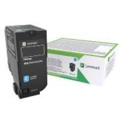 Lexmark 74C5HCE Blue Mavi Toner — CS720de