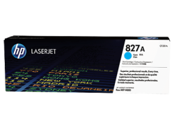 HP CF301A (827A) Cyan Original Toner - LaserJet M880z