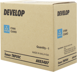 Entwicklung TNP-50C Blue Mavi Toner — Ineo +3100