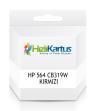 HP CB319W (564) Kompatible Kartusche, Rot - Deskjet 30