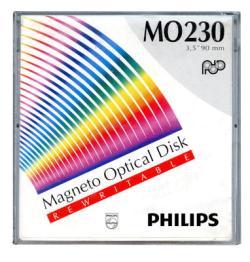 Philips 230MB Manyetik Optik Disk