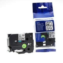 Brother TZe-151 Black Compatible Label Strip On Cleaning 24mm x 8m