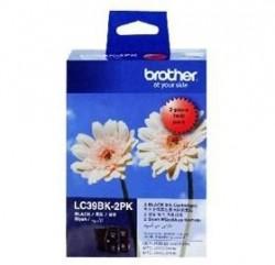 Brother LC39BK-2PK Original 2-Pack Cartridge - MFC-J220