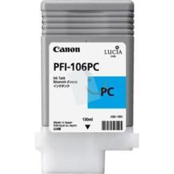 Canon PFI-106PC (6625B001) Photo Cyan Original Cartridge - IPF6300 / IPF6400