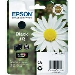 Epson C13T18014020 (18) Siyah Orjinal Kartuş - XP-