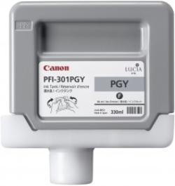 Canon PFI-301PGY (1496B001) Photo Grey Original Cartridge 330 ml. - iPF8000 / iPF8100
