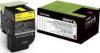 Lexmark 80C8HY0 (808HY) Gelber Original-Toner, hohe Reichweite.