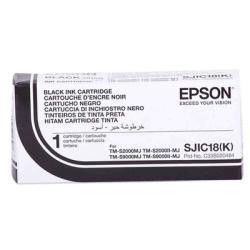 Epson SJIC18(K) (C33S020484) Black Original Cartridge - TM-S2000MJ / S9000MJ (Ex)