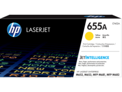 HP CF452A (655A) Yellow Original Toner - Laserjet M652dn / M653dn
