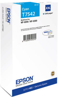 Epson C13T754240 (T7542) BlueART Kartusche — WF-