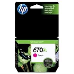 HP CZ119AB (670XL) Magenta Original Cartridge High Yield - DeskJet 3525
