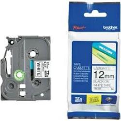 Brother TZe-231 Beyaz-Siyah 12MM Orjinal Etiket Şe