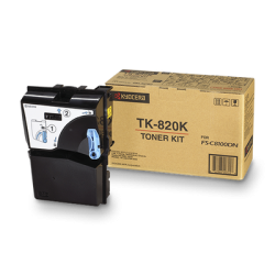 Kyocera TK-820K Black Original Toner - FS-C8100