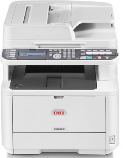 OKI 45762102 (MB472dnw) + Wi-Fi + Netzwerk + Scan
