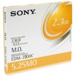 Sony EDM-2300B 5.25 2.3 GB Tags
