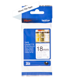 Brother TZ-N241 Black on White Non Laminated Tape 18mm x 8m - PT-1750