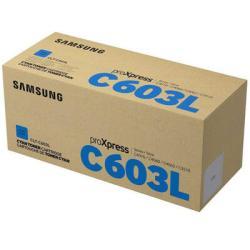 Samsung CLT-C603L/SEE Cyan Original Toner Cartridge - ProXpress C4010n / C4060fd