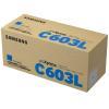 Samsung CLT-C603L/SEE Cyan Original Toner Cartridge - ProXpress C4010n / C4060fd