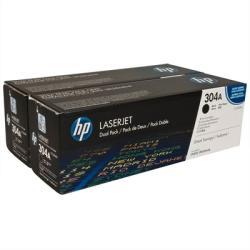 HP CC530AD (304A) Siyah Orjinal İkili Paket Toner