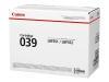 Canon CRG-039BK (0287C001) Black Original Toner - LBP352i / LBP351i