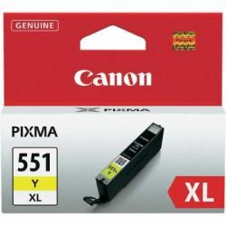 Canon CLI-551XL Gelb (6446B001) – Hohe Kapazität, Gelb.