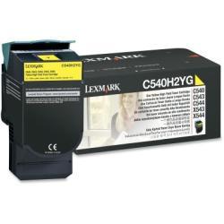 Lexmark C540H2YG Yellow Original Toner High Capacity - C540DW / C543dn