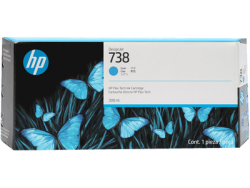 HP 676M6A (738) Cyan Original Cartridge - DesignJet T850 / T950